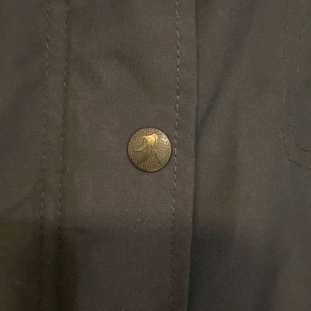 I Spiewak & Sons Womens SZ Med Utility/Rain Jacket w/hood Navy, EC, Durable! - Picture 4 of 17